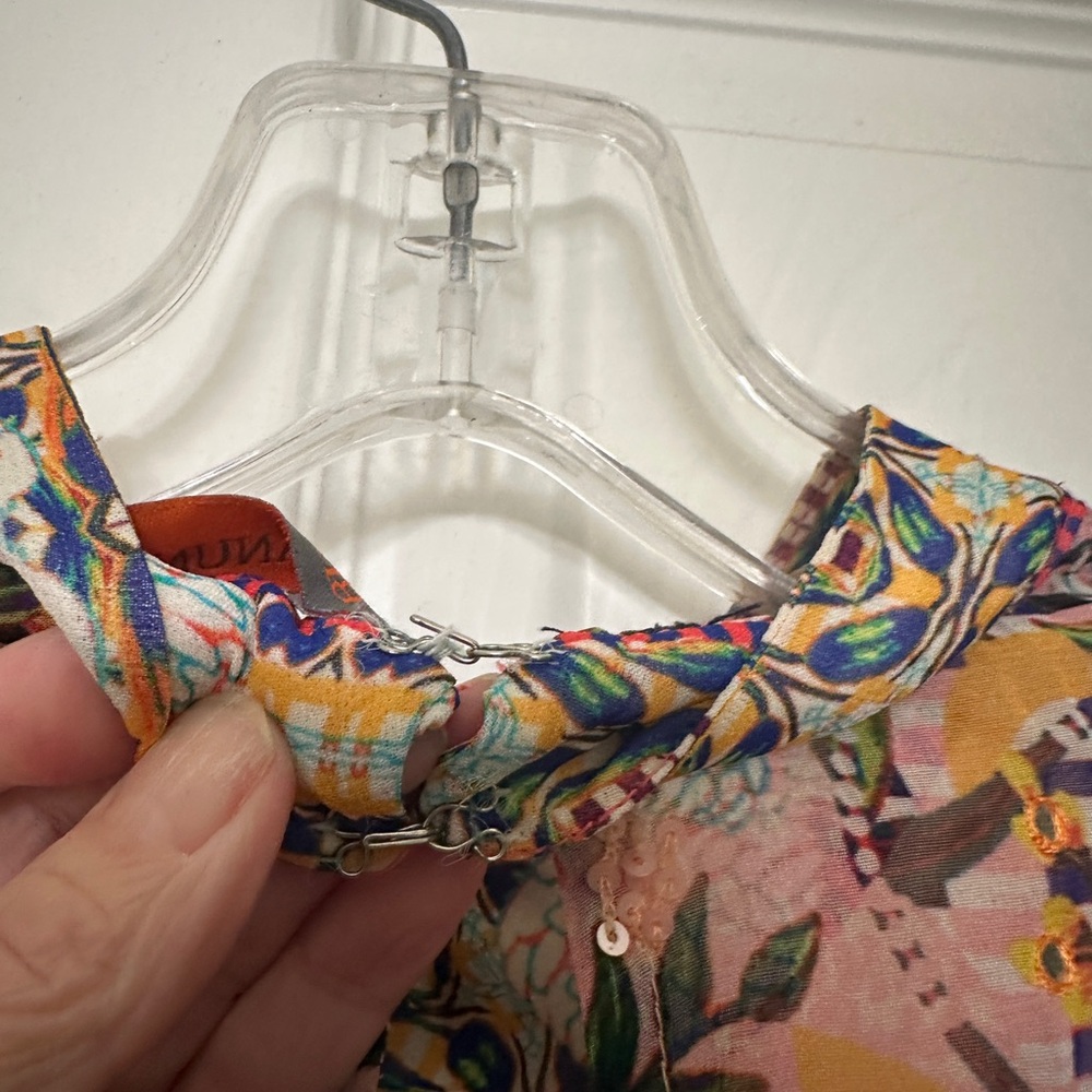 Anthropologie - ANASTASIA Colorful Boho MAXI DRESS - Size XS - Picture 11 of 16